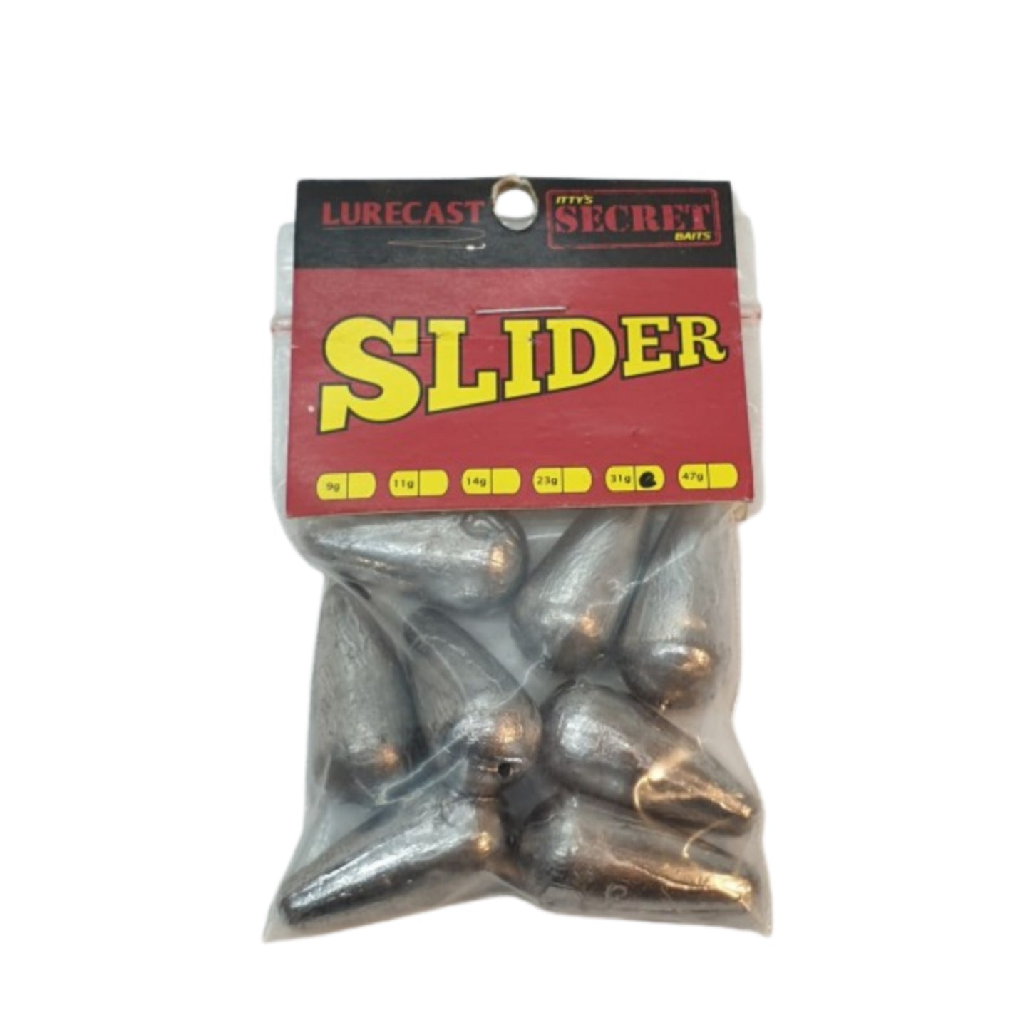 Itty's Secret Baits Sliders